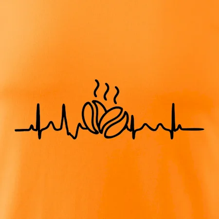 EKG zrná kávy