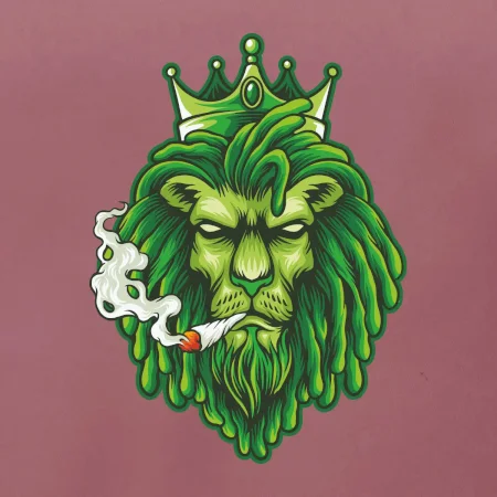 Zhulený lev zelený