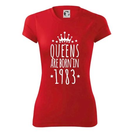Queens are born in 1983