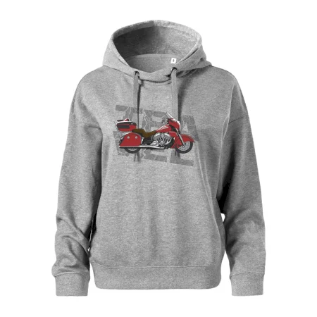 Cestovná motorka Amerika červená
