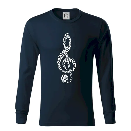 Husľový kľúč z nôt