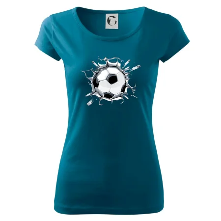 Futbalová lopta v triku