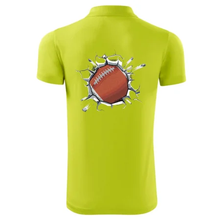 Americký futbal lopta v triku