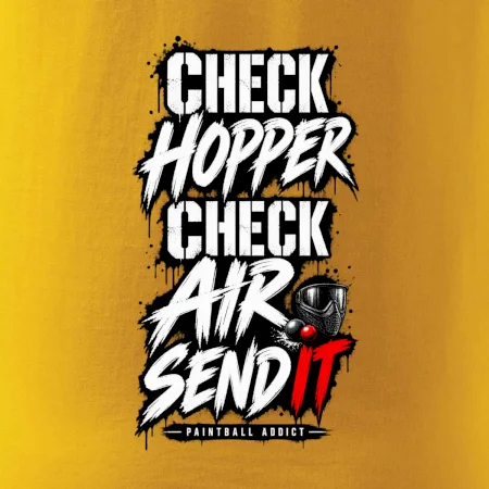 Kontrola zásobníka – Check Hopper Air paintball