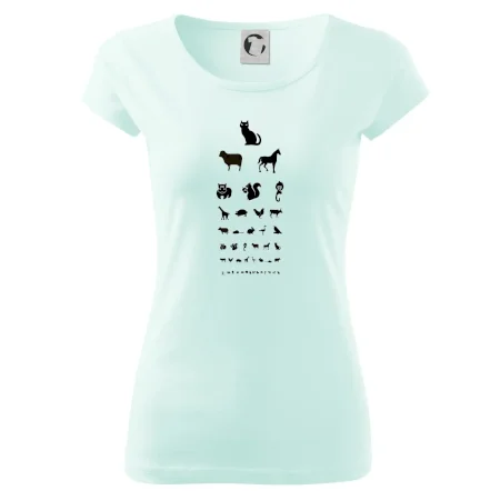 Očný test zvieratká