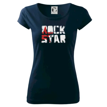 Rock star nápis