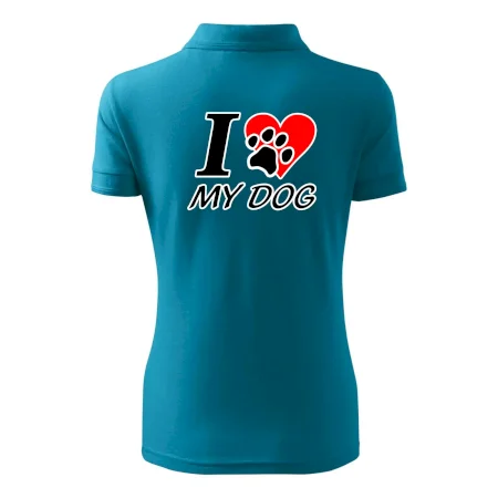 I love my dog - nápis