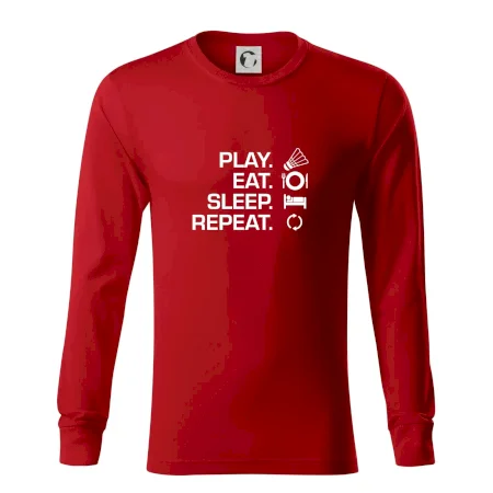Play Eat Sleep Repeat badminton