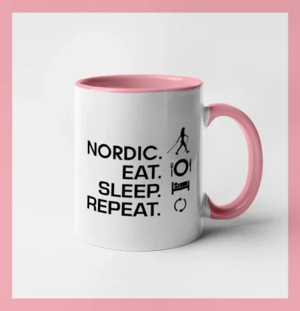 Nordic walking eat sleep