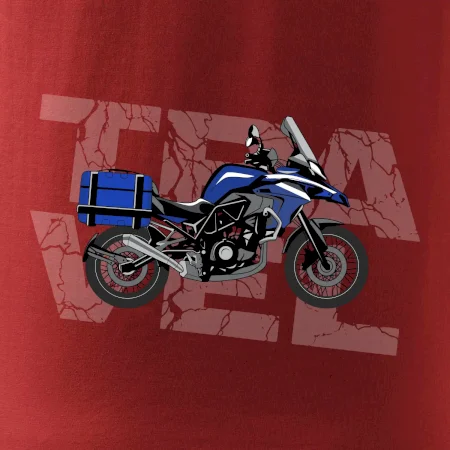 Cestovná enduro modrá