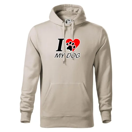 I love my dog - nápis