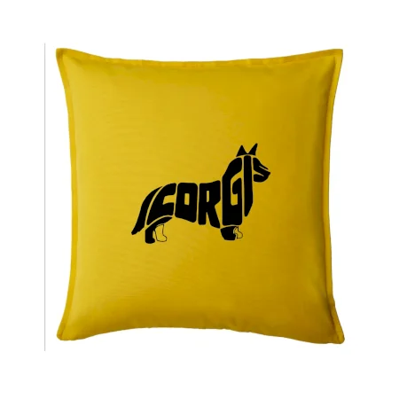 Corgi - nápis v tele