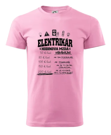 Hodinová mzda elektrikár