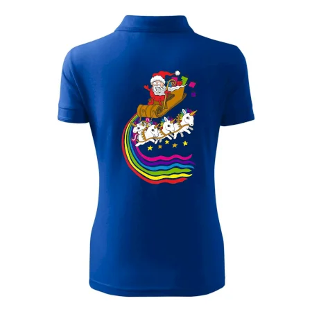 Santa a jednorožce (Pecka design)