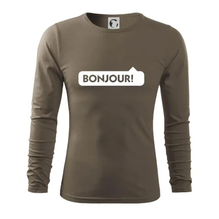 Nápis Bonjour