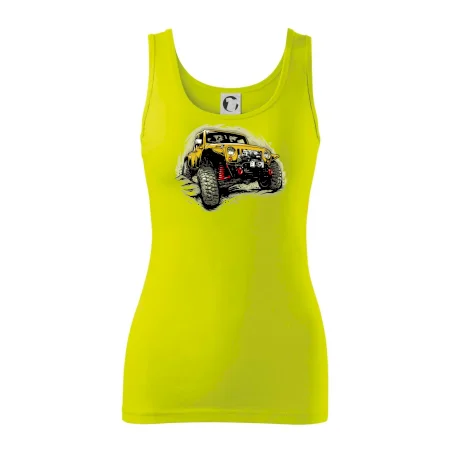 Žltý offroad s navijakom