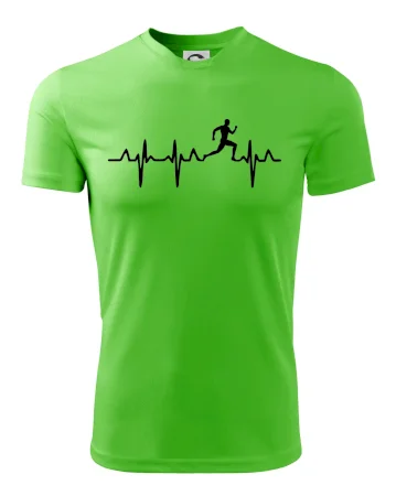 EKG bežec - muž