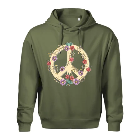 Peace symbol pieskový