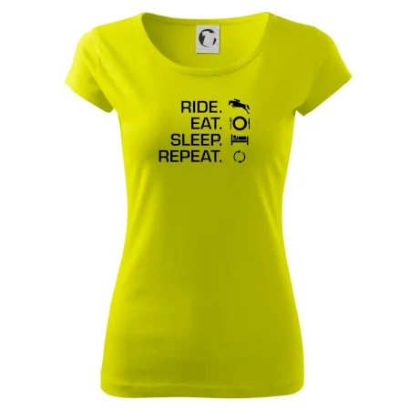 Ride Eat Sleep Repeat Kôň
