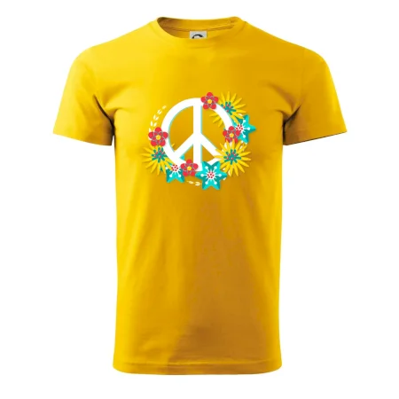 Peace symbol abstraktný