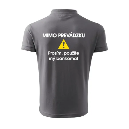 Mimo prevádzku prosím, použite iný bankomat