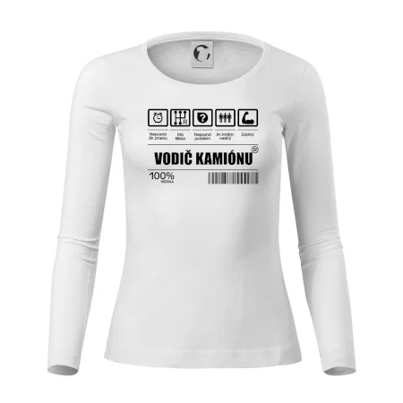 Čiarový kód - Vodič kamiónu