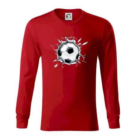 Futbalová lopta v triku