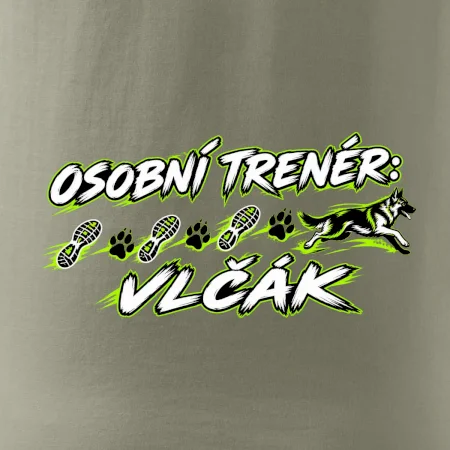 Osobní trenér vlčák - běžecký motiv