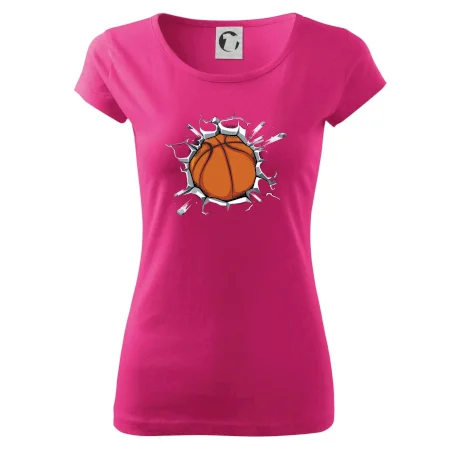 Basketbal lopta v triku
