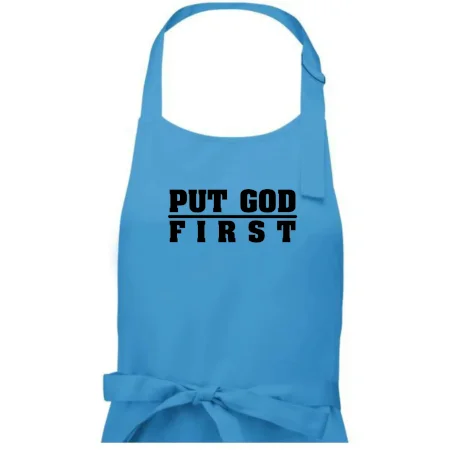 Put God first hrubý nápis