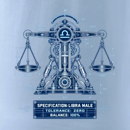 Váhy Engineering of Libra technický motiv