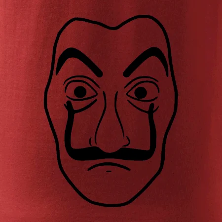 Maska do tlačiarne peňazí