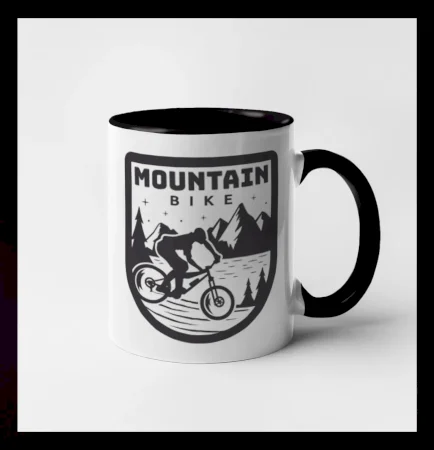 MTB mountain bike logo prsa zaoblené