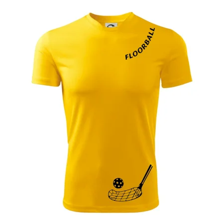 Floorball nápis šikmo