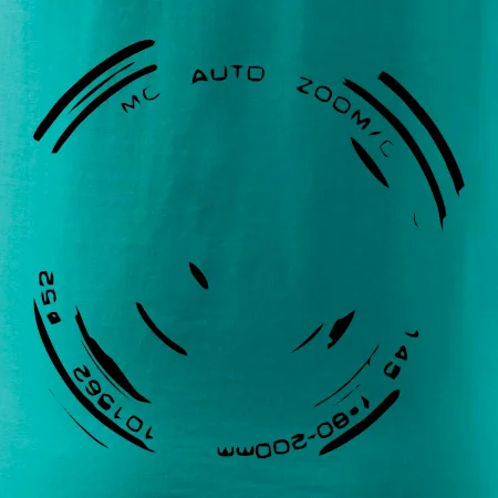 Foto objektív obrys