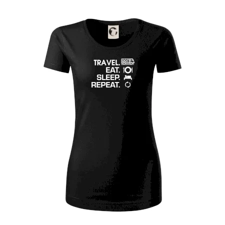 Eat sleep travel - Van