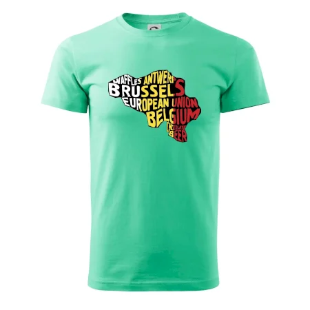 Mapy - názvy miest - Belgicko