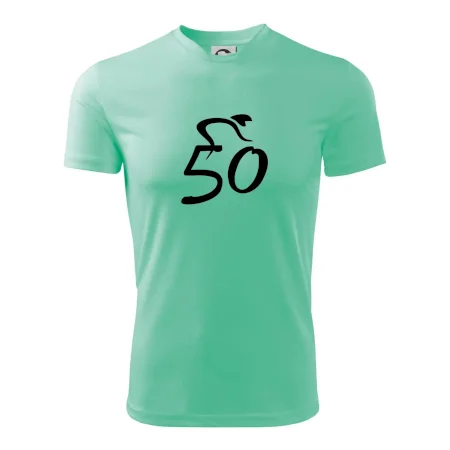 Cyklista oslavuje päťdesiatku (50)