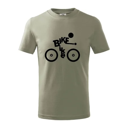 Bike nápis postava
