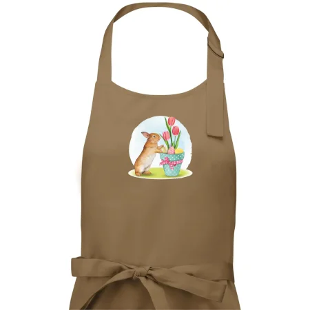 Veľkonočný zajačik tulipány