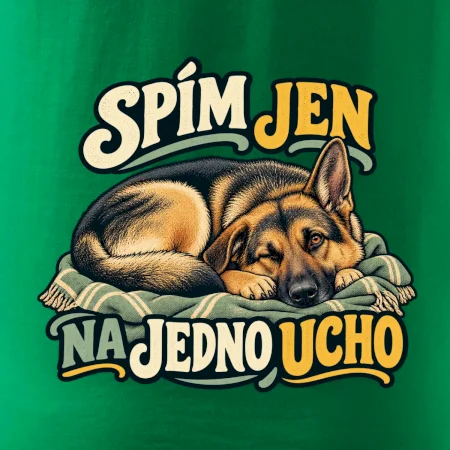 Spím jen na jedno ucho - vlčák