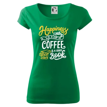 Happiness is a Cup of Coffee and a Good Book