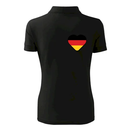 Germany love prso - Nemecká vlajka