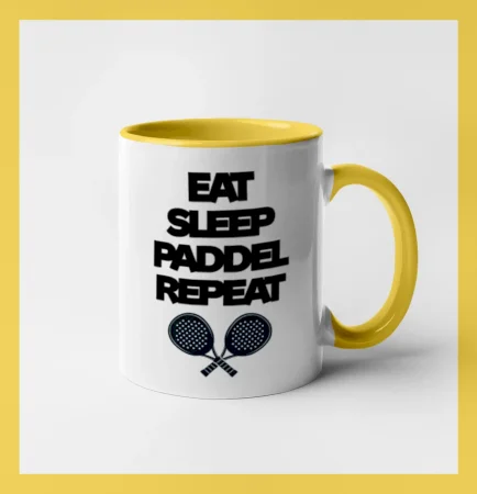 Eat sleep padiel repeat pod sebou