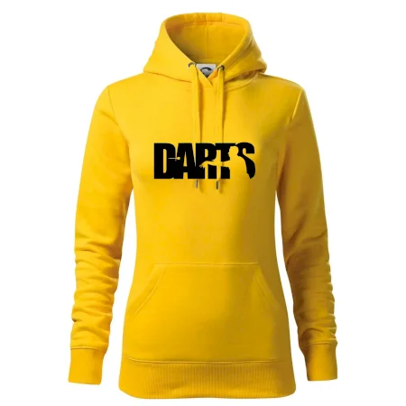 Darts - nápis so šípkarom