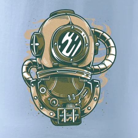 Starý potápačský skafander