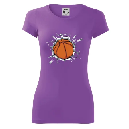 Basketbal lopta v triku