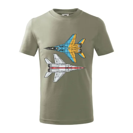 Mig 29 Fulcrum zo spoda a zo shora