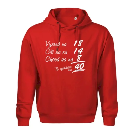 Vyzerá, cíti sa, chová sa - 40 rokov