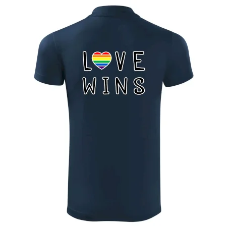 Love wins nápis